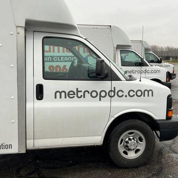 Metro Plumbing and Drain Cleaning Truck